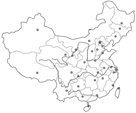 中國地理填圖|中國地理填圖（氣候 水文 行政區 地形）